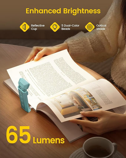 Glocusent Extendable Book Lights