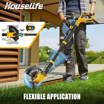 Cordless Weed Eater and Leaf Blower Combo Compatible with Dewalt 20V Max Battery(Battery Not Included), 12 Inch Weed Trimmer/String Trimmer with Auto-Feed, Lightweight 20V Leaf Blower Cordless
