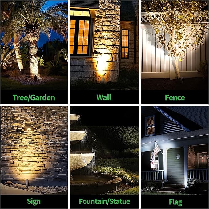 Outdoor Landscape Lighting Kit,