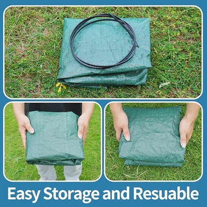 Reusable Leaf Bags, Tear-resistant & Reusable Lawn Bags, Yard Waste Bags, 72 Gal, 6 Pack