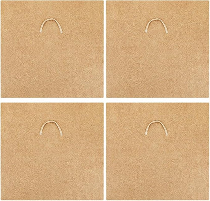 Zubebe 4 Pcs 2 ft x 2ft Worm Blanket Farm Kit Worm Bin Blanket Worms for Composting Fits Many Bin Bag for Keeping Worms Dark Moist Warm Outdoor Garden Compost Bin Farm Compost Factory