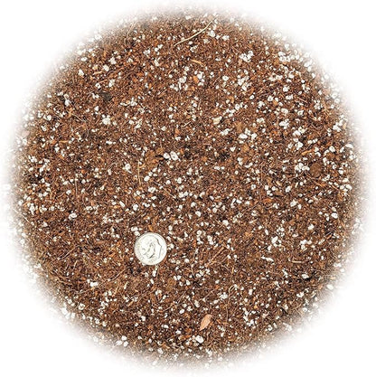 Premium Organic Seed Starter Soil - 5 Quart - All-Purpose Organic Potting Soil for Happy Seedlings and Plants by Gardenera