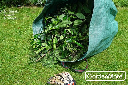 GardenMate 5-Pack 132 Gallons Reusable Garden Waste Bags (H34, D34 inches) - Yard Waste Bags